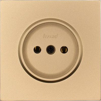 Розетка Lezard Zima 704-3688-121BQC (золото)