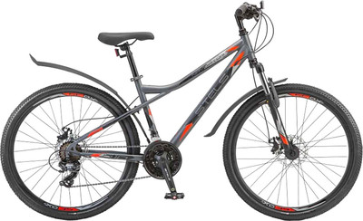 Велосипед STELS Navigator-510 MD 26 (16, антрацит/красный, разобранный, в коробке)