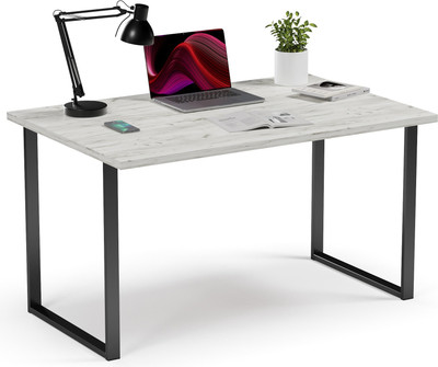 Письменный стол Soma Bliss 120x66 (дуб крафт белый/черный)