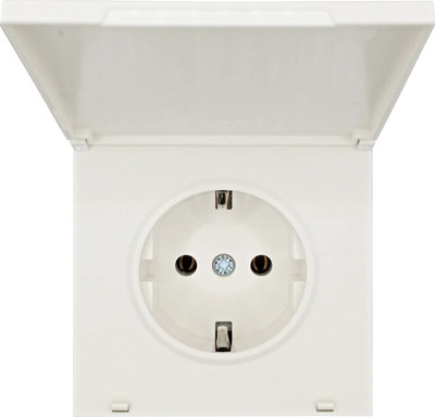 Розетка Lezard Zima 704-9088-123BQC (слоновая кость)