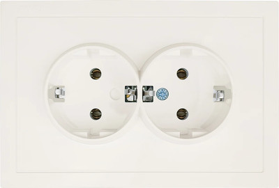 Розетка Lezard Zima 704-9000-127BQC (слоновая кость)