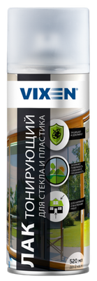 Лак Vixen Тонирующий VX24010 (520мл, черный)