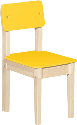 Стул детский Элегия №3 КМ.014.13-08-00 (желтый лак)
