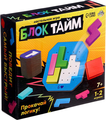Игра-головоломка Лас Играс Kids. БлокТайм / 10749615