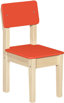 Стул детский Элегия №2 КМ.014.13-08-00 (красный лак)