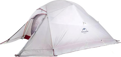 Палатка Naturehike Cloud Up Si / NH18T030-T-DLGSKR (серый/красный)
