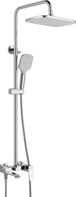 Душевая система со смесителем Shevanik S4036 (хром)