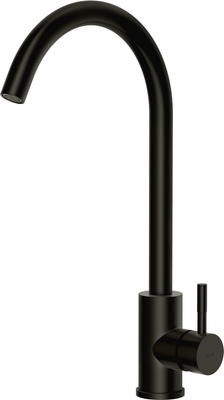 Смеситель Cersanit Cомо однорычажный / 68243 (черный)