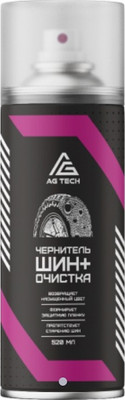 Чернитель AG Tech Для шин + очистка AG2036 (650мл)