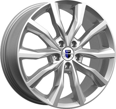 Литой диск K&K Портер 18x7.5" 5x112мм DIA 66.6мм ET 45мм Дарк платинум