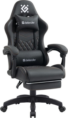 Кресло геймерское Defender Linn / 64671 (темно-серый)