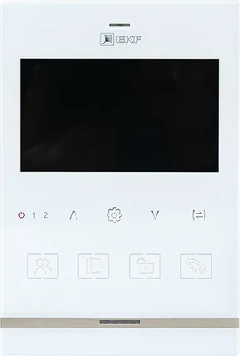 Видеодомофон EKF IPV-01 / INT-IPV-01 (белый)