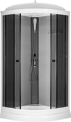 Душевая кабина Saniteco SNT-92 90х90 (серый/тонированное стекло)