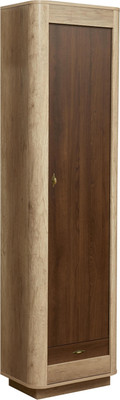Шкаф-пенал Олмеко Фантазия 34.30 (дуб каньон/дуб кальяри/венге)