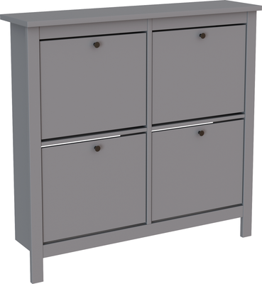 Тумба для обуви Mio Tesoro Сага 113x108 2.08.10.180.4 (серый)