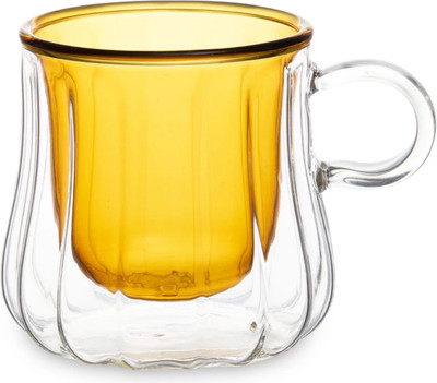 Чашка Decor de table Cafe de Paris / DDT-DW966B-250/A (желтый)