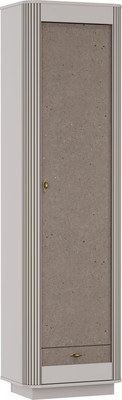 Шкаф-пенал Олмеко Фантазия 34.30 (кашемир/дуо)