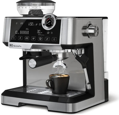 Кофеварка эспрессо BQ CM5002 (сталь/черный)