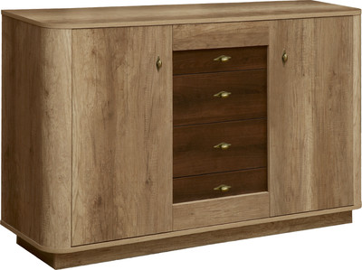 Тумба Олмеко Фантазия 34.11 (дуб каньон/дуб кальяри/венге)