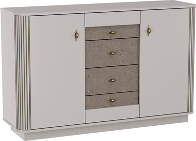 Тумба Олмеко Фантазия 34.11 (кашемир/дуо/белый)