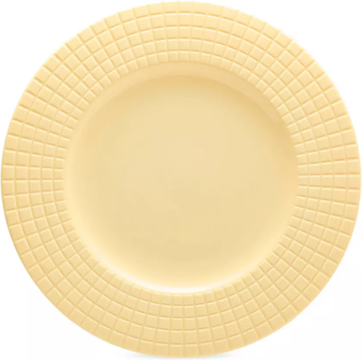 Тарелка столовая обеденная Decor de table Луч / DDT-4208 (желтый)