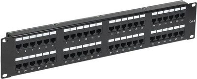 Патч-панель Rexant PRO 2U 48 портов RJ-45 CAT 6 UTP / 02-0232 