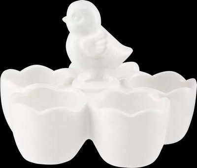 Подставка для яйца Decor de table Цыпленок / CL-FE00233 (белый)