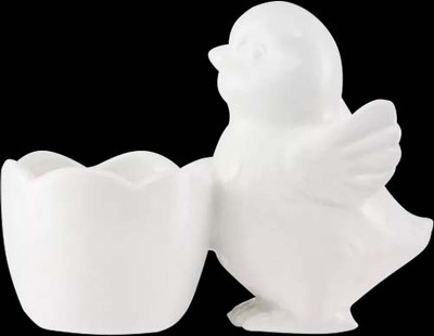 Подставка для яйца Decor de table Цыпленок / CL-FE00230 (белый)