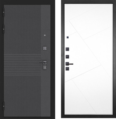 Входная дверь ГРАНИТ Гранж 29 (86x205, левая)