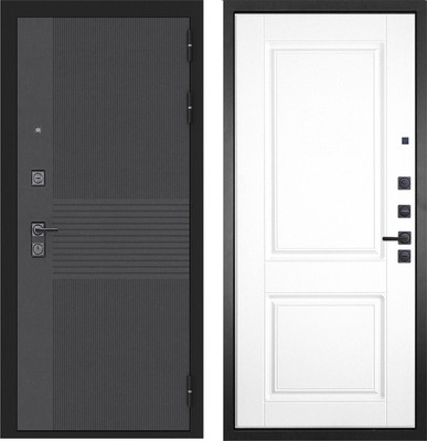 Входная дверь ГРАНИТ Гранж 35 (96x207, правая)