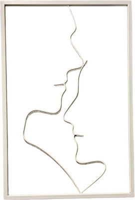 Картина Дабер 001 20x20 / К001-900/600Б (белый)