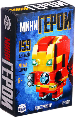 Конструктор Unicon Мини герои. Герой в дорогом костюме / 10230064