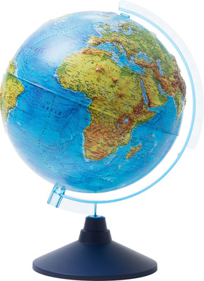 Глобус Globen Земли физический рельефный Ке022500193