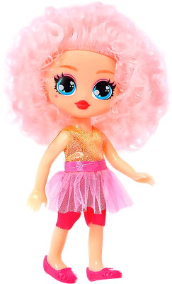 Кукла Happy Valley Кудряшка Лина / 9903207 (светло-розовый)