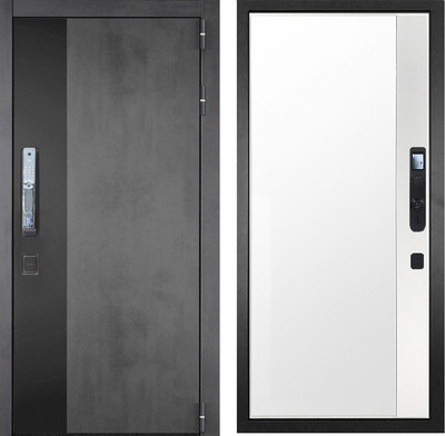 Входная дверь ГРАНИТ Роял Смарт 75 (96x207, правая)