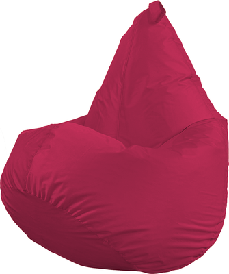 Бескаркасное кресло Flagman Груша Софт 130x85 XL GXL.2-06 (малиновый)