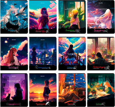 Набор предметных тетрадей Brauberg 404832 (12шт)