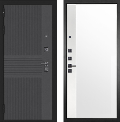 Входная дверь ГРАНИТ Гранж 75 (86x205, левая)