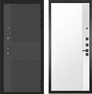 Входная дверь ГРАНИТ Гранж 75 (86x205, правая)