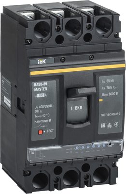 Выключатель автоматический IEK ВА88-39 3Р 400А 35кА / SVA71-3-0400-02