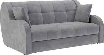 Диван Mebel-Ars Аккордеон Барон ППУ 180x200 (Vivaldi 92/темно-серый)