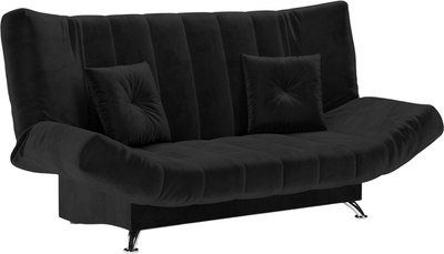 Диван Mebel-Ars Гольф (велюр черный НВ-178/17)