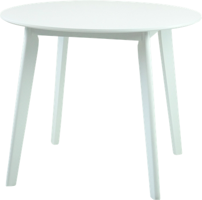 Обеденный стол Мир Ротанга Ренди 90см / 23869v276 (19128)-1-1-1-1-1-2-1-3 (белый)