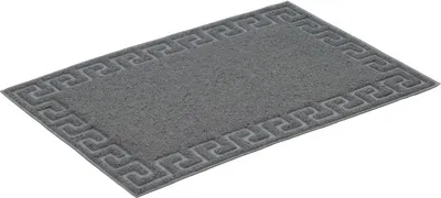Коврик грязезащитный Remocolor Меандр 40x60см / 70-1-3301 (серый)