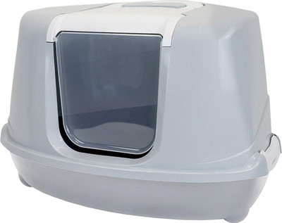 Туалет-домик ZooM Угловой / 2937св.сер