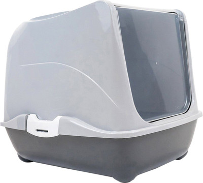 Туалет-домик ZooM Малый закрытый с дверцей / 2929сер