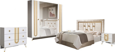 Комплект мебели для спальни Кастанье Монреаль-5 (белый)