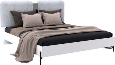 Двуспальная кровать Кастанье Дезире 180см СК 004-03 (белый)