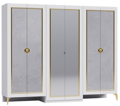 Шкаф Кастанье Теона-6 6-ти створчатый СК 003-01 (светлый)