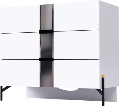 Комод Кастанье Дезире СК 004-06 (белый)